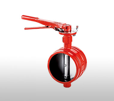 ZSDF8消防蝶閥(手柄溝槽式)